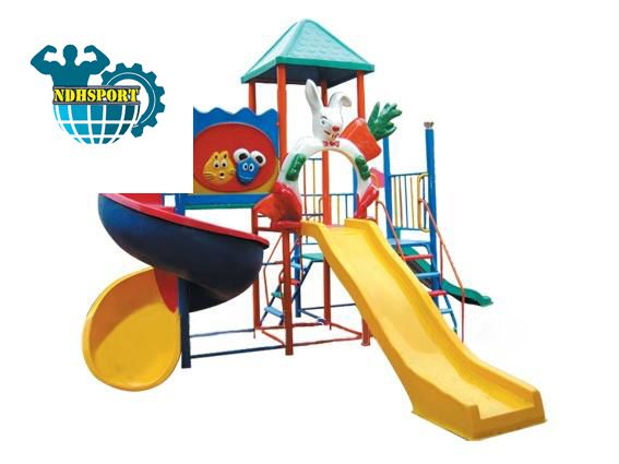 CẦU TRƯỢT SẮN CON THỎ 4 TẦNG 009