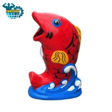 THÙNG RÁC HÌNH CON CA CHÉP 003