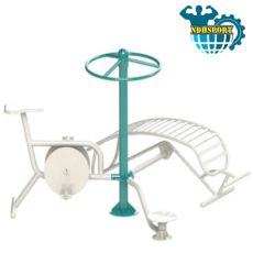 CỤM LƯNG BỤNG XOAY EO XE ĐẠP