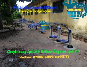 Cách sử dụng máy tập thể thao công viên an toàn hiệu quả